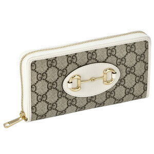 Gucci Horsebit Long Wallet White